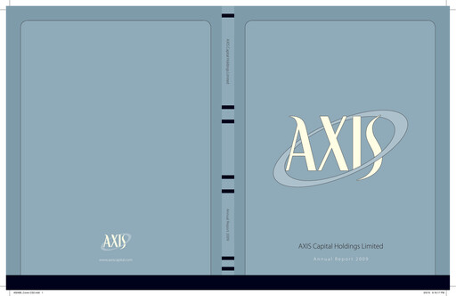 Thumbnail AXIS Capital
 Annual Report 2009