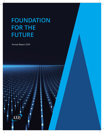 Thumbnail AXIS Capital
 Annual Report 2019