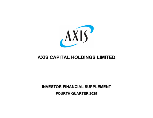 Thumbnail AXIS Capital
 Quarterly Report 2025-q4
