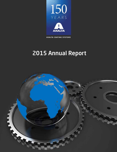 Thumbnail Axalta Annual Report 2015
