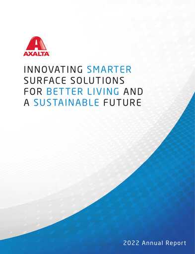 Thumbnail Axalta Annual Report 2022