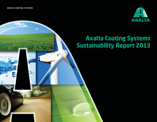 Thumbnail Axalta Sustainability Report 2011-2013