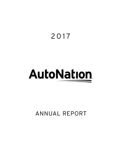 Thumbnail AutoNation Annual Report 2017
