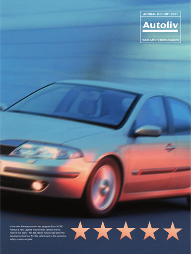 Thumbnail Autoliv Annual Report 2001