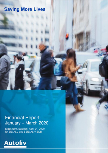 Thumbnail Autoliv Quarterly Report 2020-q1