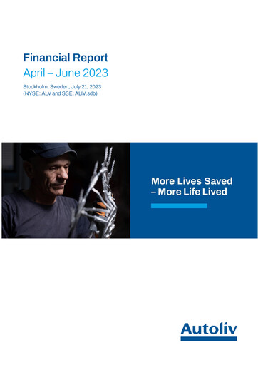 Thumbnail Autoliv Quarterly Report 2023-q2