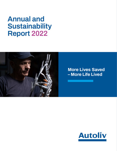 Thumbnail Autoliv Sustainability Report 2022