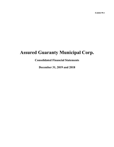 Thumbnail Assured Guaranty Financial Statement 2019