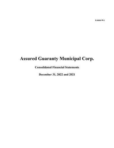 Thumbnail Assured Guaranty Financial Statement 2022