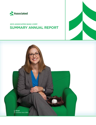 Thumbnail Associated Banc-Corp
 Annual Report 2013