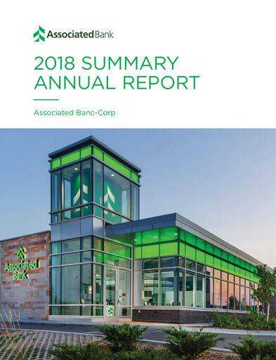 Thumbnail Associated Banc-Corp
 Annual Report 2018