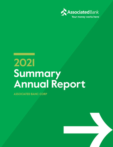 Thumbnail Associated Banc-Corp
 Annual Report 2021