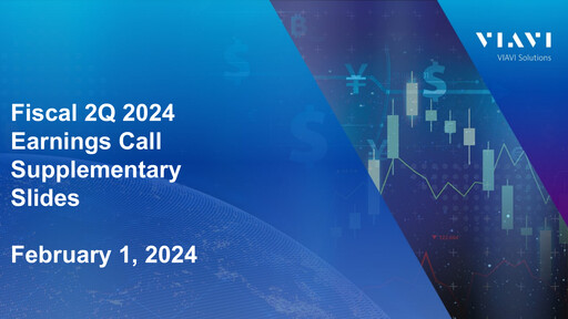 Thumbnail VIAVI Solutions
 Quarterly Report 2024-q2