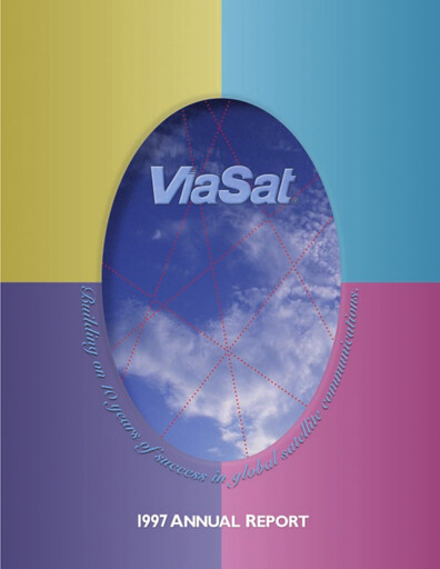 Thumbnail ViaSat Annual Report 1997