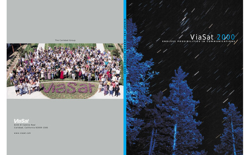 Thumbnail ViaSat Annual Report 2000