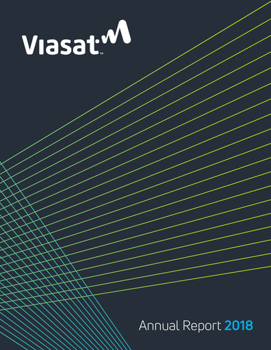 Thumbnail ViaSat Annual Report 2018