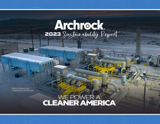 Thumbnail Archrock Sustainability Report 2023