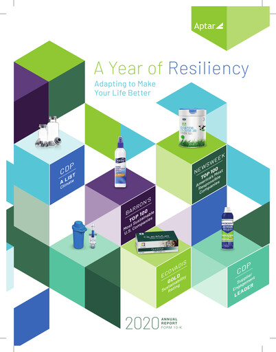 Thumbnail AptarGroup Annual Report 2020