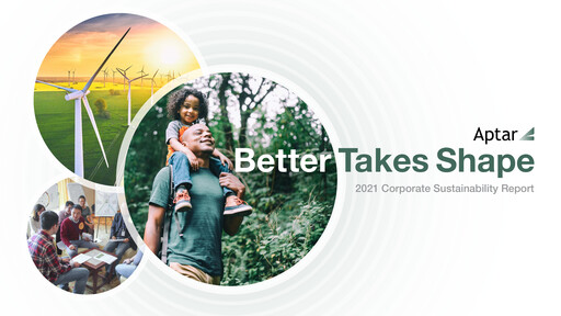 Thumbnail AptarGroup Sustainability Report 2021