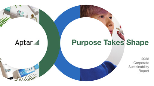 Thumbnail AptarGroup Sustainability Report 2022