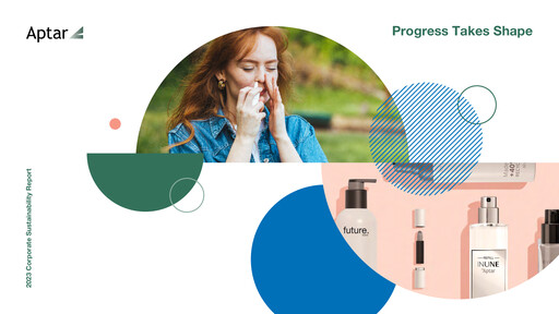 Thumbnail AptarGroup Sustainability Report 2023