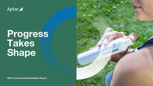 Thumbnail AptarGroup Sustainability Report 2024