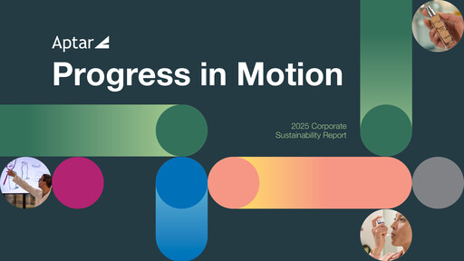 Thumbnail AptarGroup Sustainability Report 2025