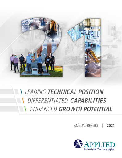 Thumbnail Applied Industrial Technologies
 Annual Report 2021