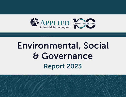 Thumbnail Applied Industrial Technologies
 ESG Report 2023