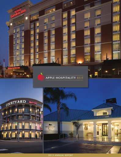 Thumbnail Apple Hospitality REIT
 Annual Report 2013