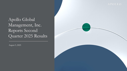 Vorschaubild Apollo Global Management
 Quartalsbericht 2025-q2