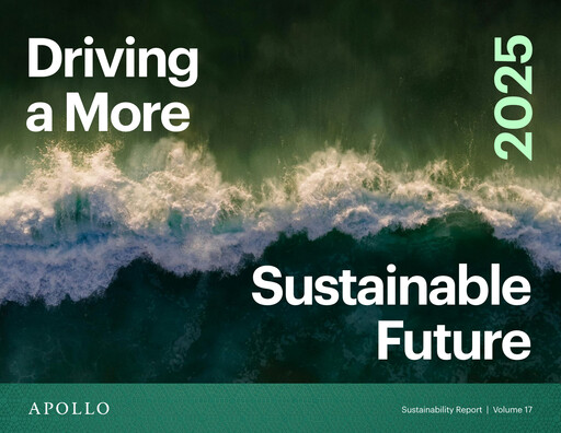Thumbnail Apollo Global Management
 Sustainability Report 2025