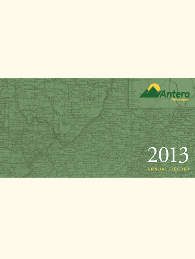 Vorschaubild Antero Resources
 Jahresbericht 2013