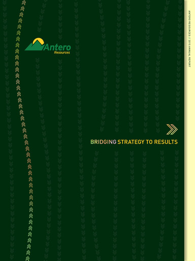 Vorschaubild Antero Resources
 Jahresbericht 2015
