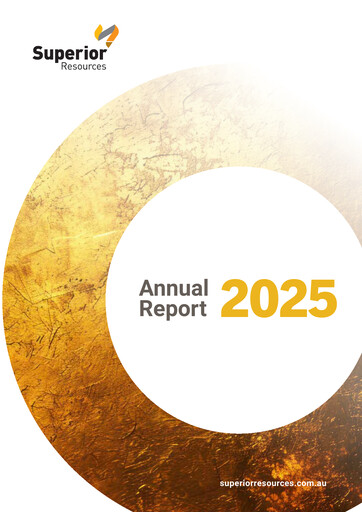 Thumbnail Superior Resources Annual Report 2025