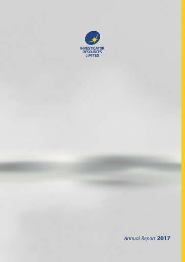 Thumbnail Investigator Resources Annual Report 2017