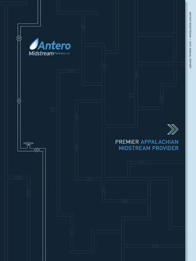 Thumbnail Antero Midstream
 Annual Report 2015
