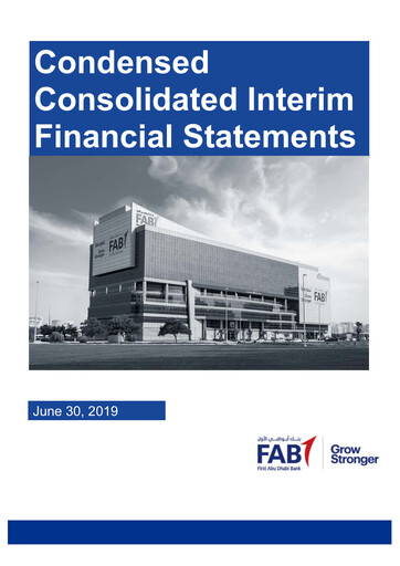 Thumbnail First Abu Dhabi Bank Financial Statement 2019-h1