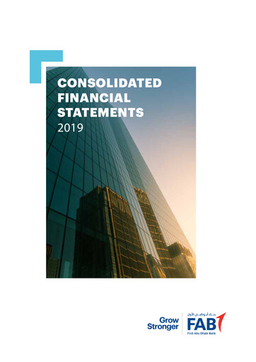 Thumbnail First Abu Dhabi Bank Financial Statement 2019