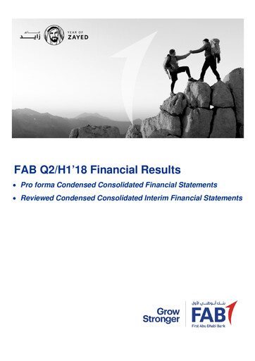 Thumbnail First Abu Dhabi Bank Quarterly Report 2018-q2