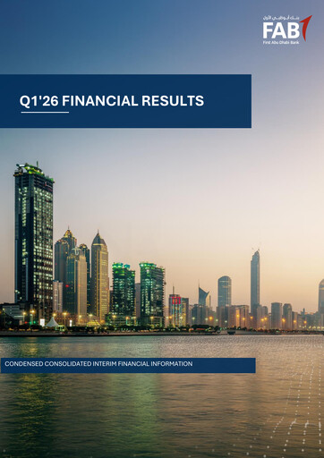Thumbnail First Abu Dhabi Bank Quarterly Report 2026-q1