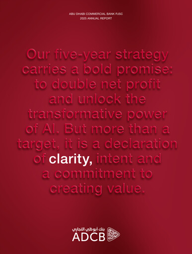 Thumbnail Abu Dhabi Commercial Bank (ADCB) Annual Report 2025