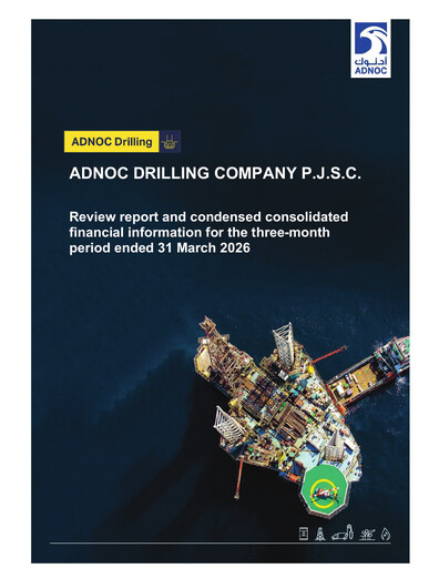 Miniature ADNOC Drilling Company Bilan financier 2026-q1