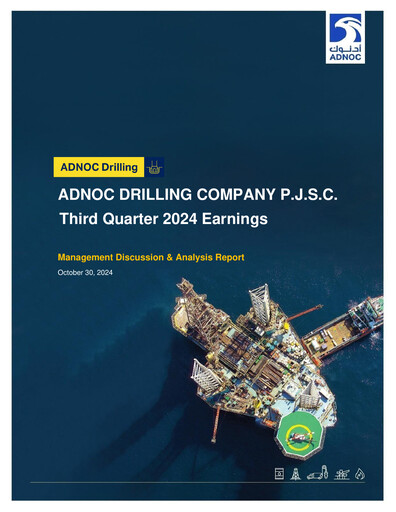 Thumbnail ADNOC Drilling Company Quarterly Report 2024-q3