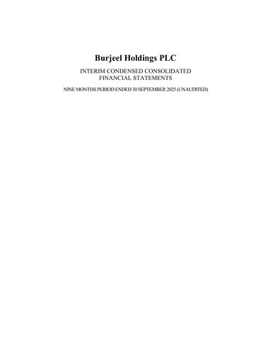 Thumbnail Burjeel Holdings Financial Statement 2025-9m