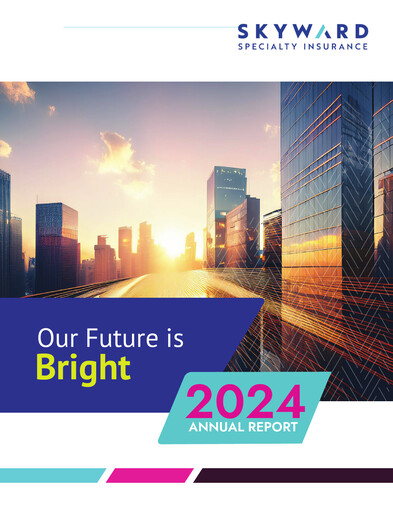 Thumbnail Skyward Specialty Insurance Group Annual Report 2024