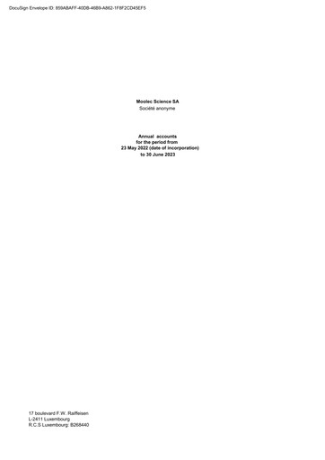 Miniature Moolec Science Bilan financier 2023