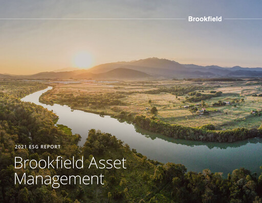 Thumbnail Brookfield Corporation ESG Report 2021
