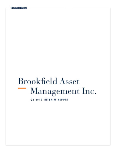 Thumbnail Brookfield Corporation Quarterly Report 2019-q2