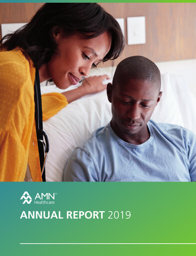 Thumbnail AMN Healthcare Services Annual Report 2019
